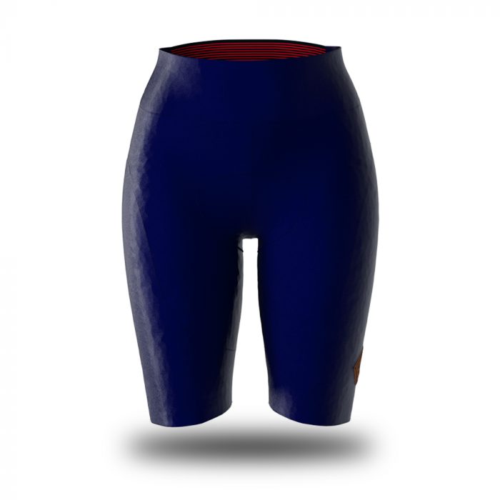 Alexander sartoria blu pantaloncino senza bretelle ciclismo donna 1