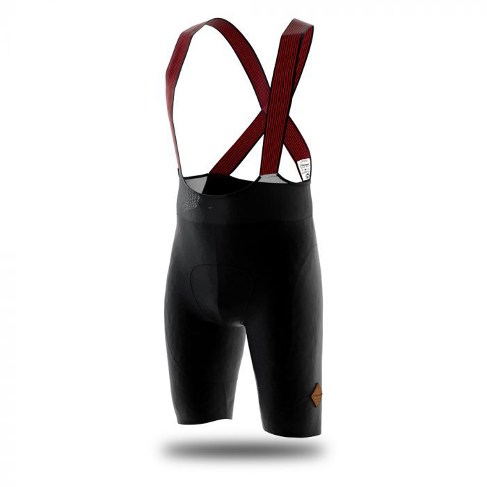 Alexander sartoria nero pantaloncino ciclismo uomo 2
