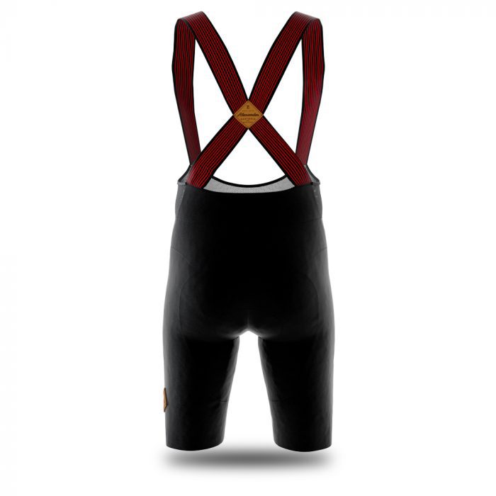 Alexander sartoria nero pantaloncino ciclismo 3