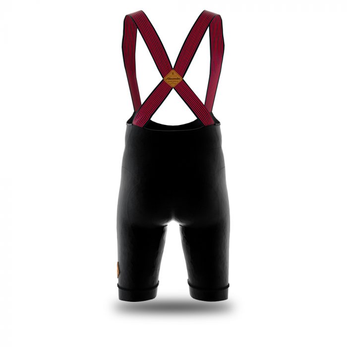 Alexander sartoria nero pantaloncino ciclismo felpato donna 3