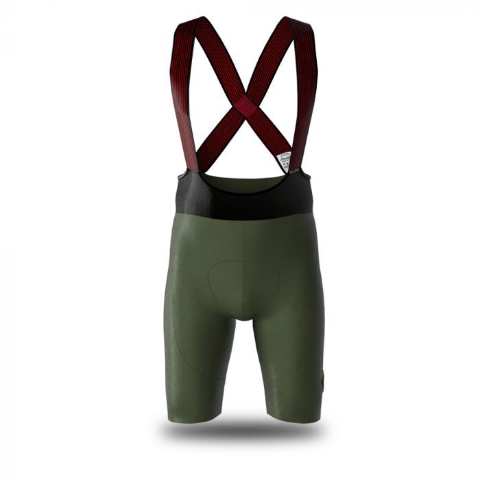 Alexander sartoria verde pantaloncino ciclismo donna