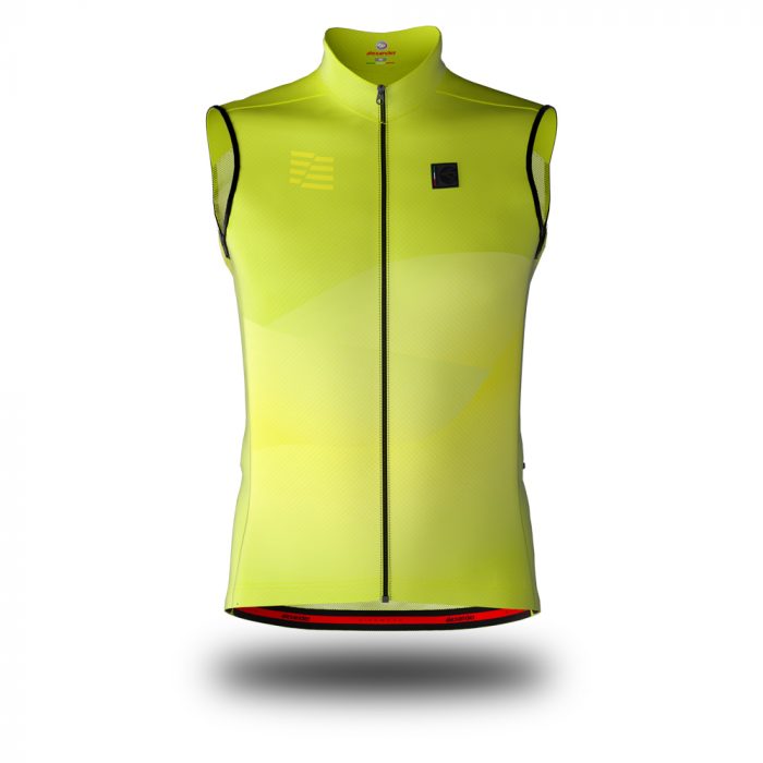 bora smanicato lime gravity rete uomo