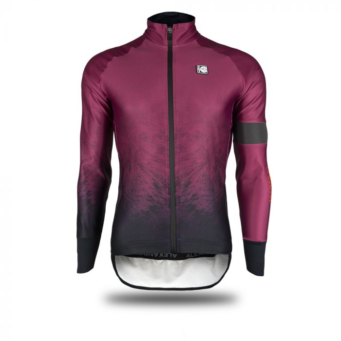 Alexander jakka evo vinaccia giacca invernale ciclismo maniche lunghe uomo