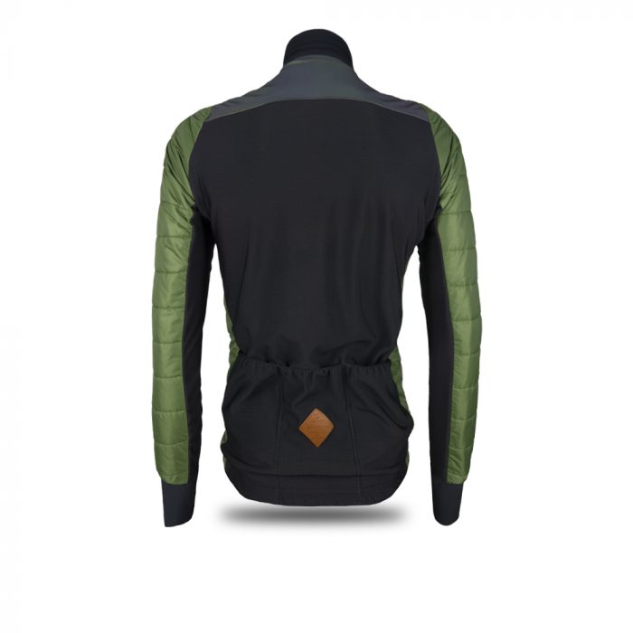 Alexander piumino sartoria giacca invernale ciclismo verde maniche lunghe donna 5