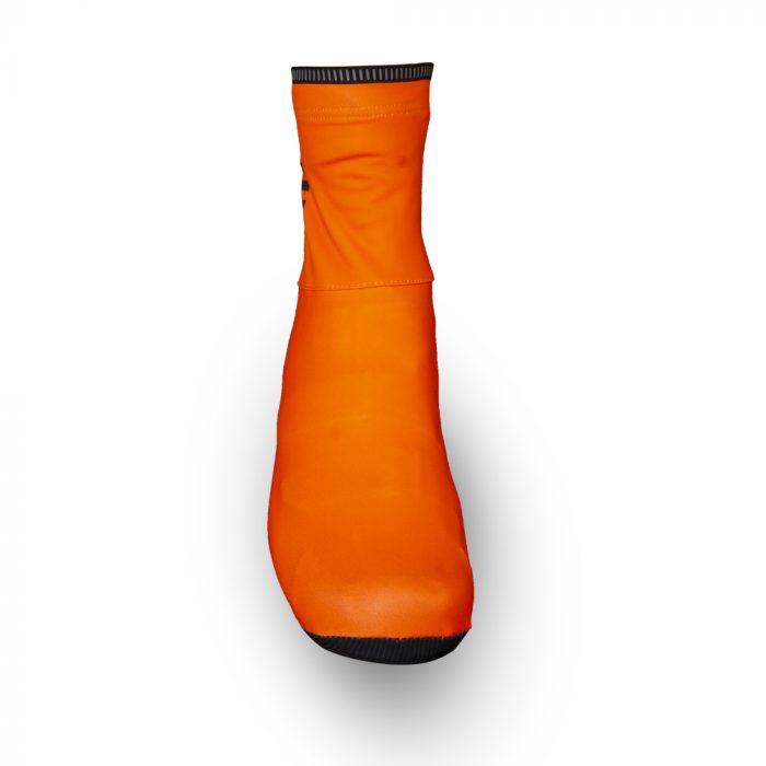 Alexander copriscarpa arancione ciclismo 2