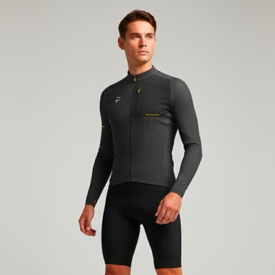 Frontier grigia maglia primaverile da ciclismo - Uomo