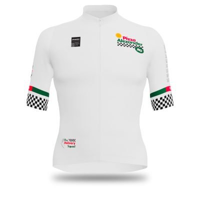 Pizza delivery maglia da ciclismo a maniche corte - Donna